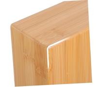 Didiseaon Natural Bamboo Yoga Brick Block Exercise Aid for Yoga Beginners Smooth Surface Non-slip for Home Fitness and Dance Training