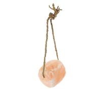 Didiseaon Natural Pink Salt Lick Block with Hanging Rope for Horses Cattle Deer and Livestock Smooth Surface Mineral for Farm Supply and Practical Animal Salt Nutrition