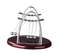 Didiseaon Newton's Cradle Desktop Adornment Large Kinetic for Home Office Physics Experiment Tool Enhances Learning of Energy Balance Dynamics