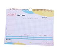 Didiseaon No Date Habit Tracker Journal Goal Planner Calendar Simple Layout for Motivation Productivity Multi Purpose Tracker for Daily Routines Sleep Learning and More