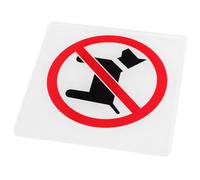 Didiseaon No Pet Allowed Sign Business Notice for Inside Use Promotes Cleanliness Safety Material for Prolonged Use Warning to Avoid Conflicts