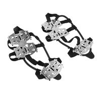 Didiseaon Non Slip Traction Crampons for Shoes Durable Tpe Ice Grippers with Steel Studs for Hiking Walking Climbing and Jogging Snow and Mud