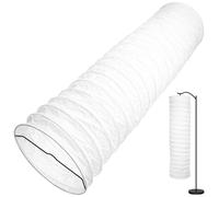 Didiseaon Nordic Style Paper Lampshade Floor Lamp Shade Standing Lamp Light Cover Replacement for Home Hotel Decor No Base 92.00 X 22.00 X 22.00 Cm