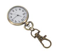Didiseaon Nurse Pocket Watch Keychain Fob Watch Hanging Design for Students Will Not Fall Easily (Alloy, Glass) for Exam