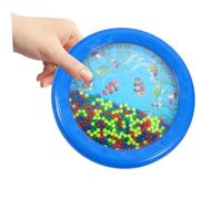 Didiseaon Ocean Wave Drum Educational for Beginner Hand Percussion Instrument with Gentle Sea Sounds Blue Rhythm Drum for Kindergarten Home Music Learning and Early Childhood Development