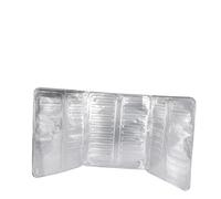 Didiseaon Oil Guard Aluminum Foil Board Splashback for Kitchen Splatter Guard Oil Splatter Shield Heat Insulation