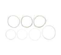 Didiseaon Oud Strings Set Full Set of Strings Nylon and Silver Plated Copper Alloy Beige, Stable Tuning, for Oud Instrument Spare Parts