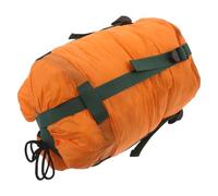 Didiseaon Outdoor Camping Compression Sack for - 15X7 Inch Travel Storage Bag with Drawstring, Lightweight Hiking and Backpacking Compression Stuff Sack in Orange