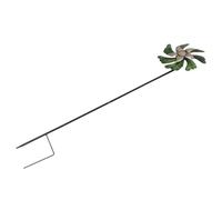 Didiseaon Outdoor Garden Windmill Decoration Iron Pinwheel Ornament Rotating Lawn Accent for Patio Balcony