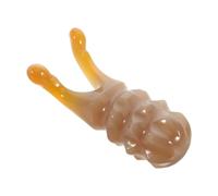 Didiseaon Ox Horn Nose Bridge Massager Stick Natural Buffalo Horn Gua Sha Facial Tool for Face and Eye Massage, Handheld Meridian Acupoint Scraping Tool for Sinus Relief and Facial Care