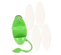 Didiseaon Parrot Feeding Tool Cage Rack with Durable Bird Food Stand and Vegetable Holder for Budgies Cockatiels Conures and Birds Practical Calcium Supplement Accessory