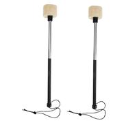 Didiseaon Percussion Drumsticks with Felt Head Mallets Made of Stainless Steel and Abs for Comfortable Stage Performance and Developing Children's Musical Talent