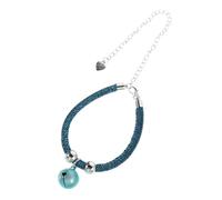 Didiseaon Pet Bell Collar Safety Breakaway Chain Adjustable Blue Necklace for Small Dogs, Puppies and Cats, Lightweight Pet Accessory for Everyday Use