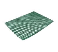 Didiseaon Pet Cage Base Pad with Urine Drainage Function 30cm x 45cm Green Plastic Pet Cage Cleaning Plate Sturdy Non-toxic for Small to Medium Dogs