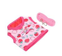 Didiseaon Pet Leash for Small Pets Rabbit Traction Ropes Bunny Clothing Leash Walking Rope Convenient Escaping Bunny Small Rabbit Walking