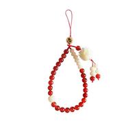 Didiseaon Phone Chain to Keep Small Items Safe and Handy Natural Red Agate for Cellphone with Sturdy and Vintage Chinese Style Design Decorative and Endurable Strap Gift for Women