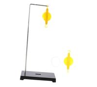 Didiseaon Physics Experiment Pulley Block with Bracket for Educational Science Labs Plastic Teaching Pulley System for Student Learning and Early Stem Education