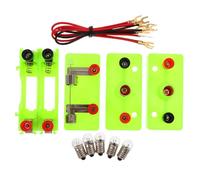 Didiseaon Physics Science Lab Circuit Kit for Educational Electricity Experiment Set with Series and Parallel Circuits Stem Learning Tool for Junior and Senior High Students DIY Electronic