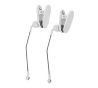 Didiseaon Piano Book Clip White Strong Grip Music Holder for Keyboard Firm Clamping Music Stand Accessory Compact Lightweight Page Holder for Easy Page Turns and Stable Performance