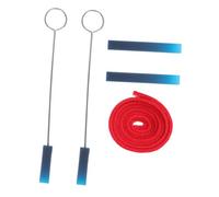 Didiseaon Piano Tuning Tools Set Red Rubber Tuning Rods and Mutes and Silence Adjustment