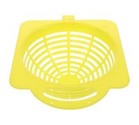 Didiseaon Plastic Bird Nest Box for Canary and Finch with Reliable Nesting Solution and Easy Assembly, Yellow Plastic Bird Breeding Box Suitable for Hanging in Birdcages