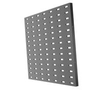 Didiseaon Plastic Peg Board Wall Organizer Adjustable Pegboard Panel for Garage Entryway Storage Easy No Drill Installation Multi Functional Display Rack for Tools and Accessories