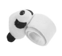 Didiseaon Plush Panda Slap Bracelet Compact Lightweight Stuffed Animal Wristband for Birthday Party Favors Animal Theme Party Accessory Cute Snap Wristband for Adults
