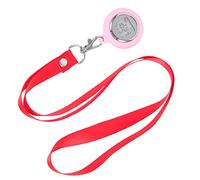 Didiseaon Pocket Watch for Nurses and Students with Digital Display Lanyard Stopwatch Timing Week Calendar Night Light Key Buckle Big Round Face Lightweight and Portable for Medical Professionals
