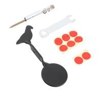 Didiseaon Portable Alloy Shooting Training Target for Gun Practice Metal Tree-mounted Design Suitable for Pellet Gun and Outdoor Target Shooting Games Easy to Use and Sturdy Construction