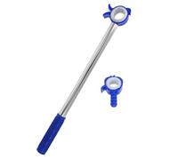 Didiseaon Portable Blue Aluminum Alloy Window Opener Pole with Plastic Handle Blind Opening Rod for Windows for Home Use and School Classroom Management