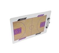 Didiseaon Portable Dry Erase Basketball Coaching Board Clipboard with Full Court and Half Court Strategy Design Professional Lightweight Coaching Tool for Clear Player Communication and