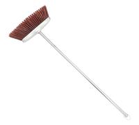 Didiseaon Portable Hand Broom with Long Stainless Steel Handle and Soft Nylon Bristles for Indoor Home Cleaning and Dust Sweeping