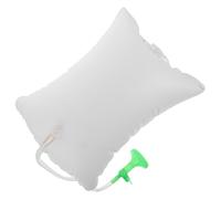 Didiseaon Portable Inflatable Hair Washing Bag Sprinkler for Disabled and Pregnant Women White Plastic Easy to Carry Comfortable Shower Experience Emergency Care and Travel