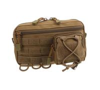Didiseaon Portable Medical Organizer Bag Compact Emergency Pouch for Outdoor Travel Hiking Camping Car Boat with High Visibility Tear Resistant Fabric