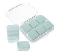 Didiseaon Portable Pill Organizer Box with Large Capacity and Multi-Compartment Design, Blue Medicine Storage Case Made of Sturdy Pp and Pc, Well Protected and Easy to Use for Travel
