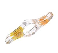 Didiseaon Portable Plastic Thumb Book Page Holder with Flower Design, Reading Assist Device for Friends Who Love Reading, Suitable for Use While Sitting Or Standing