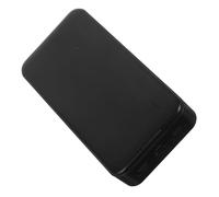 Didiseaon Portable Power Bank Shaped Storage Box Compact Lightweight Key Organizer for Small Valuables Jewelry and Keys Secure Deceptive Design Travel Friendly Black Case