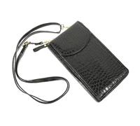 Didiseaon Portable PU Crossbody Phone Bag for Women Stylish Storage Pouch for Travel Shopping Daily Use for Essentials Keys Cosmetics