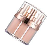Didiseaon Portable Push down Pump Dispenser Makeup Remover Holder Cosmetics Bottle Empty Travel Toiletry Bottles