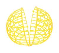 Didiseaon Portable Round Chicken Cage with Rolling Design for Outdoor Use Secure and Stable Poultry Coop for Chickens Rabbits and Small Pets Lightweight and Easy to Clean