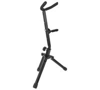 Didiseaon Portable Saxophone Stand Holder Instrument Support for Alto Tenor Soprano Sturdy Display Rack for Musicians Durable Floor Stand for Long Term Use
