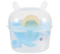 Didiseaon Portable Travel Hamster Carrier with Sturdy Plastic Construction, Lightweight Handheld Cage for Small Animals, for Hiking and Shopping Outdoors
