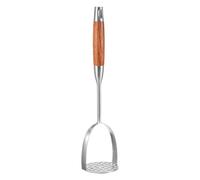 Didiseaon Potato Masher Stainless Steel Handheld with Hanging Hole for Kitchen Cooking and Baking, Comfortable Grip, Compact Storage