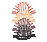 Didiseaon Practical Wig Mesh 4pcs Creative Lace Wig Caps Mesh Elastic Comfortable