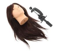 Didiseaon Practice Model Wig Human Hair Mannequin Head for Hair Styling Training