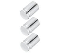 Didiseaon Precision Calibration Weights Scale Weight Supplies 200g 3pcs Chrome-plated Steel with High Accuracy for Labs and School for Digital Balance Scales