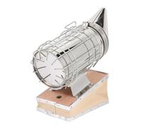Didiseaon Premium Stainless Steel Bee Smoker for Beekeeping with Hook Apiculture Equipment for Calming Bees and Protecting Beekeepers From Stings Easy to Use Hive Maintenance Tool