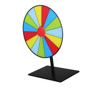 Didiseaon Prize Wheel Tabletop Heavy Duty Game for Classroom Rewards Party Fun Events Reusable Dry Erase Surface for Flexible Rules Easy Setup
