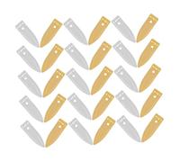 Didiseaon Pure Copper and Zinc Electrodes Strips for Stem Science Projects with Copper and Zinc Plates High Conductivity Electroplating and Fruit Battery Experiment Accessories for Students