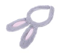Didiseaon Rabbit Ear Headband for Women and Cute Bunny Ear Hair Accessory Lightweight Plush Hairband for Parties Easter Birthday Xmas Comfortable Fit Fashion Decor